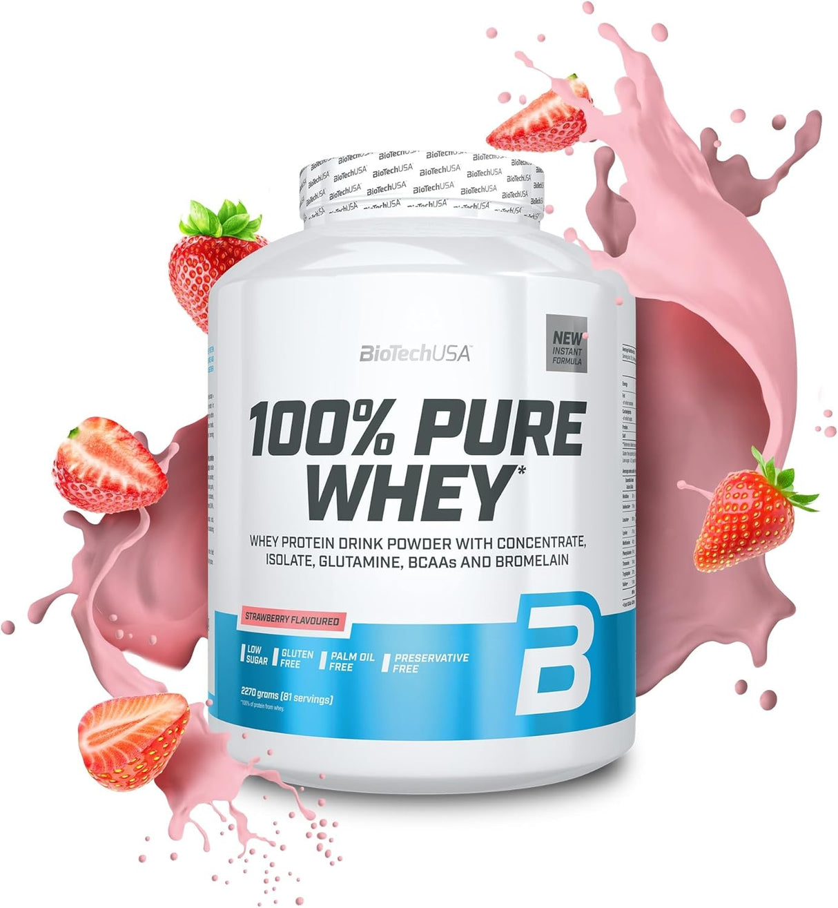 BioTechUSA 100% Pure Whey – Premium Izolat Surutke sa 24g Proteina po Obroku