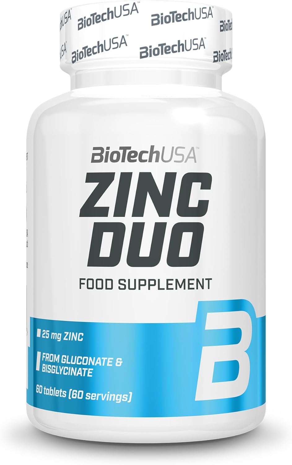 BioTechUSA Zinc Duo – 60 Tableta sa Cinkom za Imunitet i Regeneraciju Kože