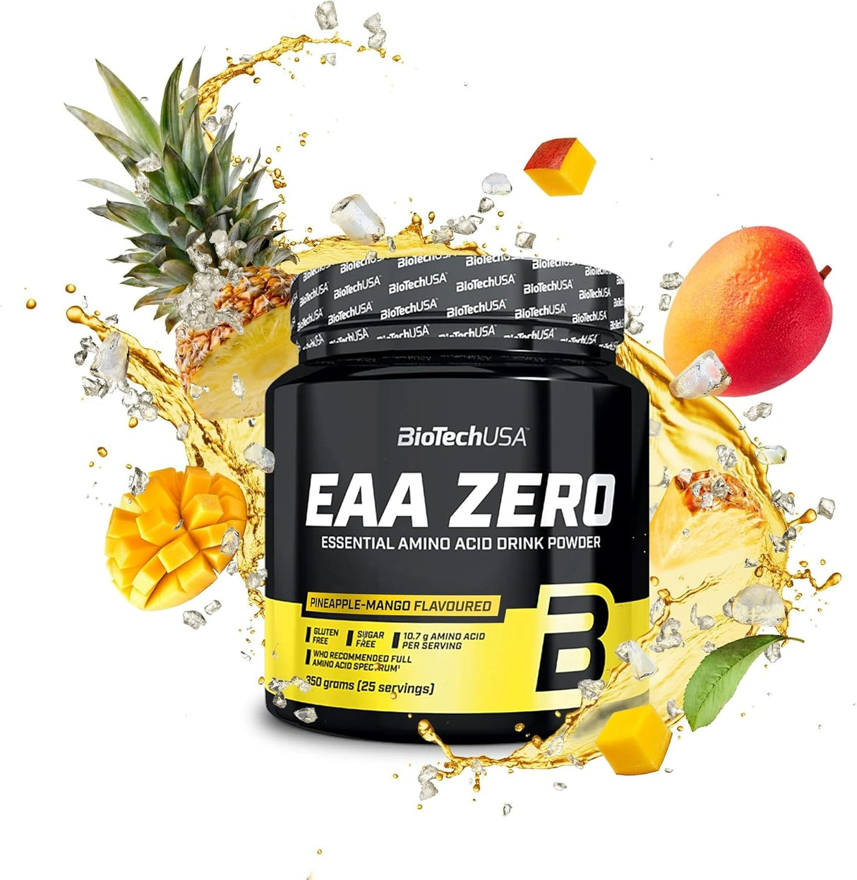 BioTechUSA EAA Zero 350g – Esencijalne Aminokiseline sa Glutaminom