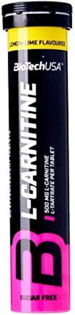BiotechUSA L-Carnitine 500mg Effervescent – Za Energiju i Sagorevanje Masti