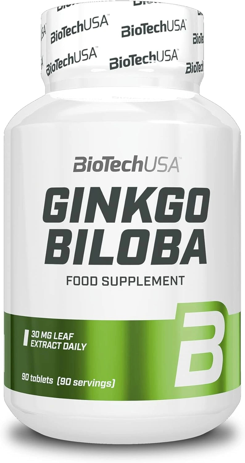 BioTechUSA Ginkgo Biloba 80 mg – Ekstrakt lista ginka za cirkulaciju i koncentraciju