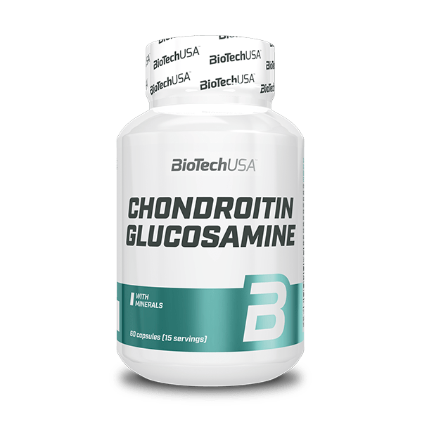 BioTechUSA Glukozamin Hondroitin – bočica sa 60 kapsula