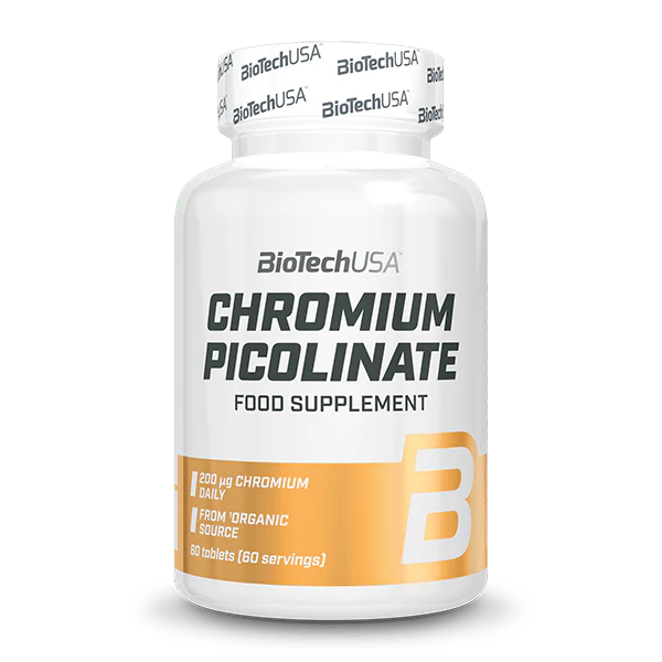 BioTechUSA Chromium Picolinate – 60 Tableta za Regulaciju Šećera u Krvi