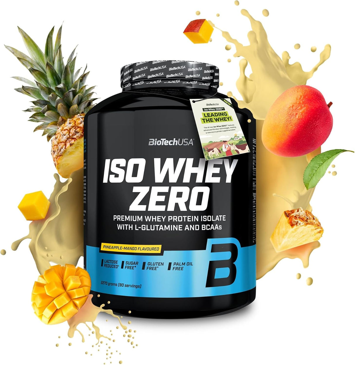BioTechUSA Iso Whey Zero - Premium Proteinski Prašak sa 25g Proteina po Serviranju