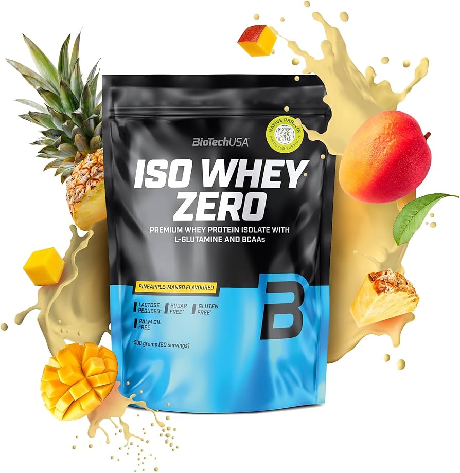 BioTechUSA Iso Whey Zero - Premium Proteinski Prašak sa 25g Proteina po Serviranju