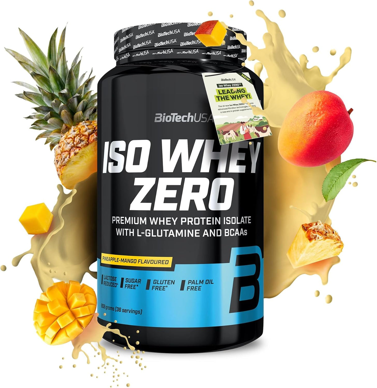 BioTechUSA Iso Whey Zero - Premium Proteinski Prašak sa 25g Proteina po Serviranju