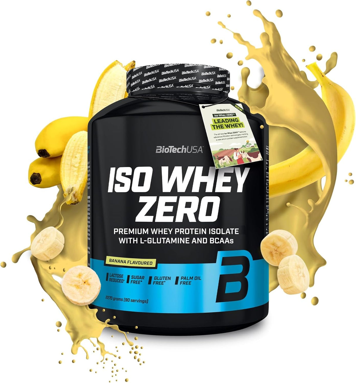 BioTechUSA Iso Whey Zero - Premium Proteinski Prašak sa 25g Proteina po Serviranju