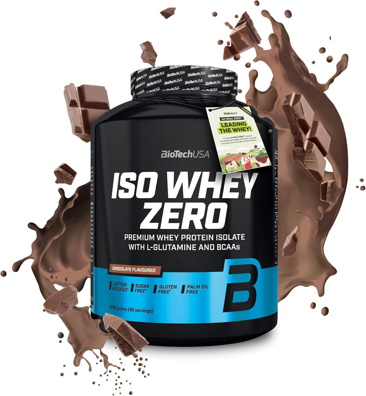 BioTechUSA Iso Whey Zero - Premium Proteinski Prašak sa 25g Proteina po Serviranju