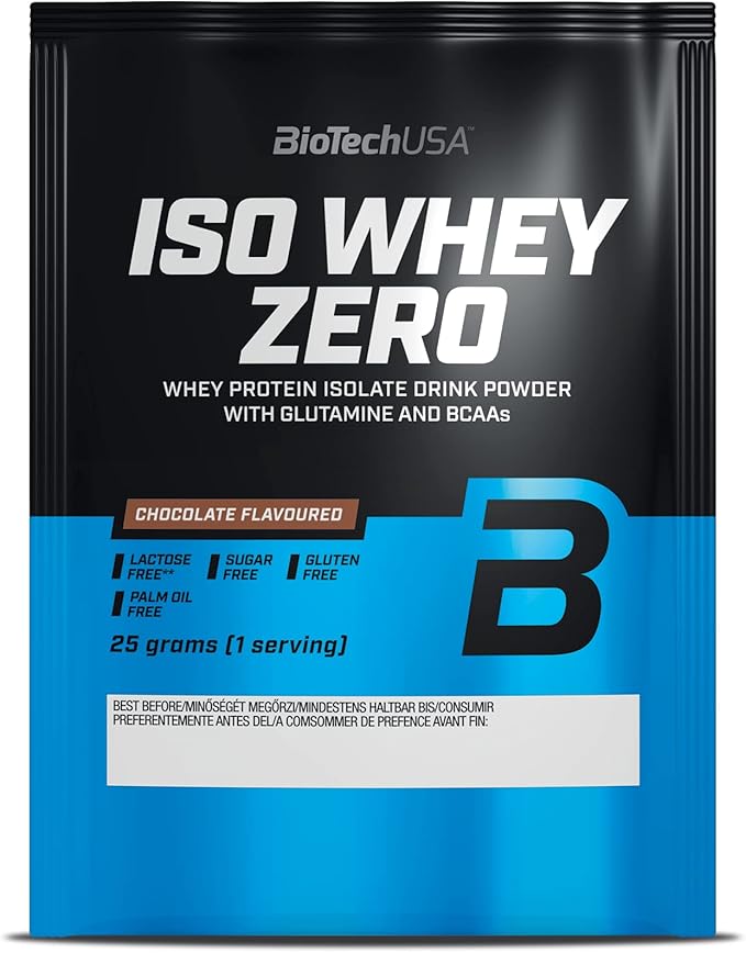 BioTechUSA Iso Whey Zero - Premium Proteinski Prašak sa 25g Proteina po Serviranju