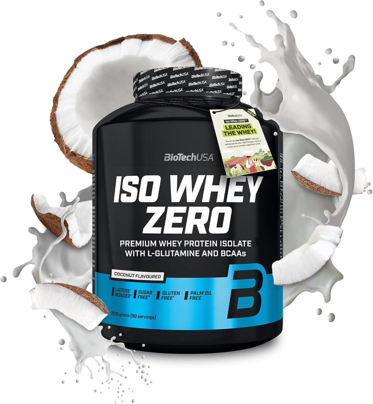 BioTechUSA Iso Whey Zero - Premium Proteinski Prašak sa 25g Proteina po Serviranju