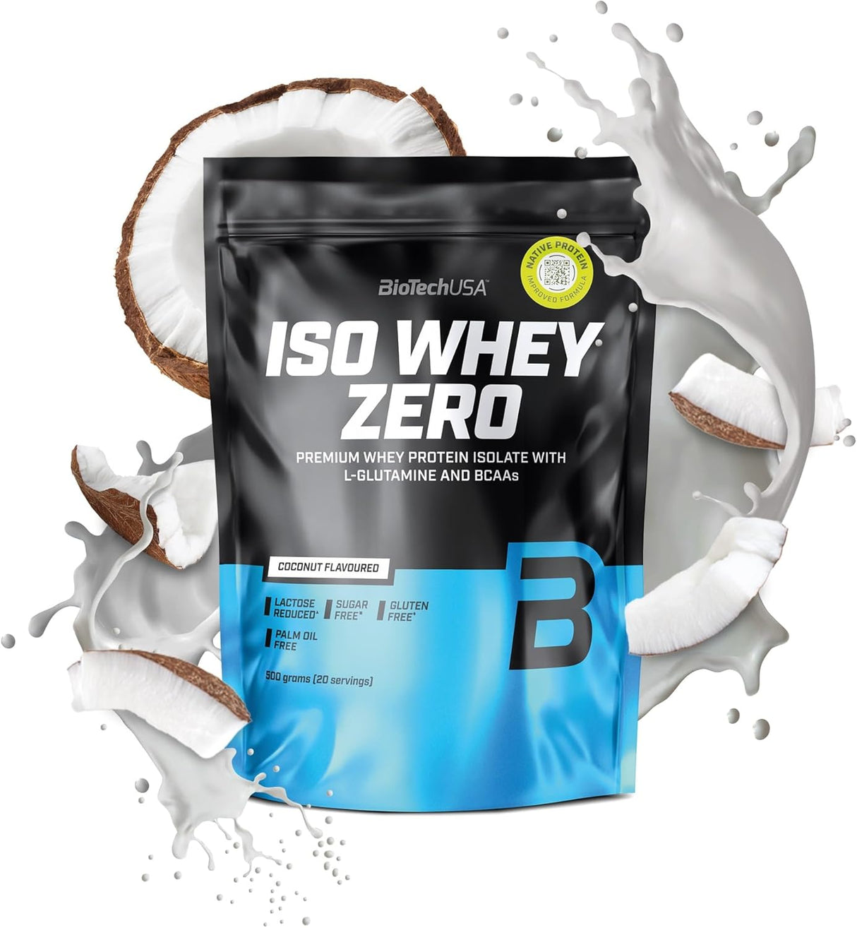 BioTechUSA Iso Whey Zero - Premium Proteinski Prašak sa 25g Proteina po Serviranju