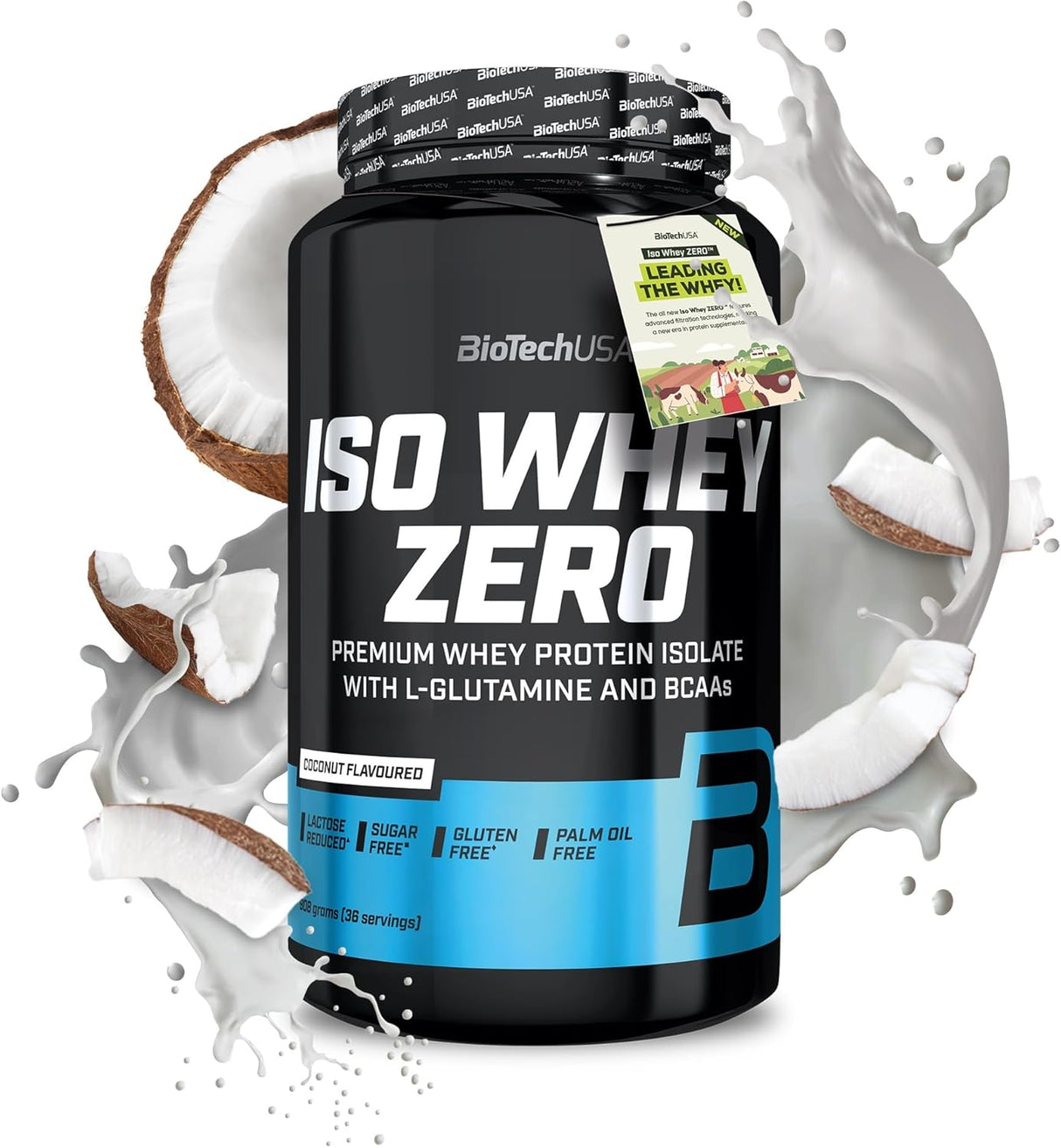 BioTechUSA Iso Whey Zero - Premium Proteinski Prašak sa 25g Proteina po Serviranju