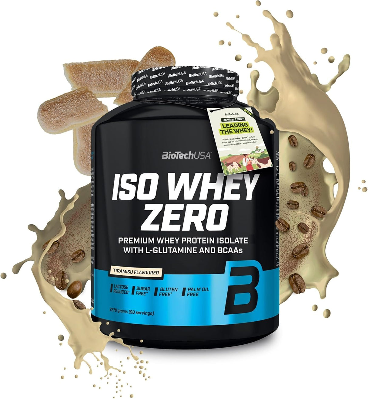 BioTechUSA Iso Whey Zero - Premium Proteinski Prašak sa 25g Proteina po Serviranju