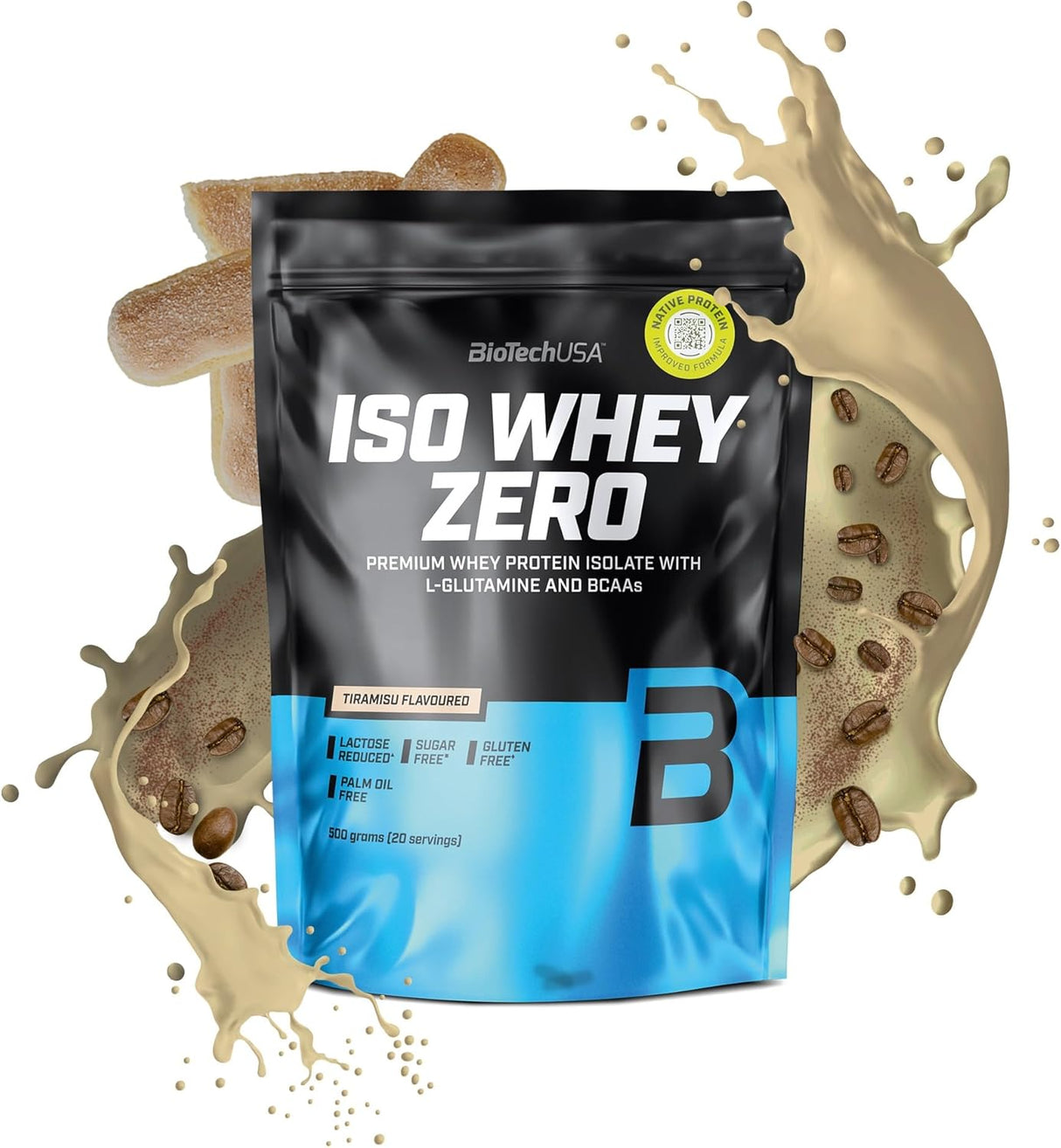 BioTechUSA Iso Whey Zero - Premium Proteinski Prašak sa 25g Proteina po Serviranju