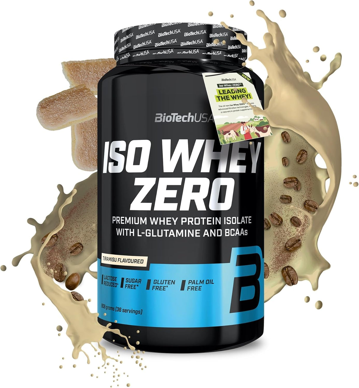 BioTechUSA Iso Whey Zero - Premium Proteinski Prašak sa 25g Proteina po Serviranju