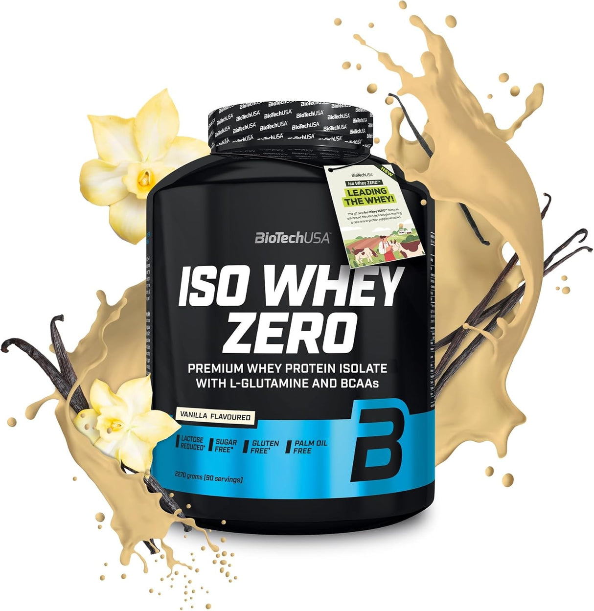 BioTechUSA Iso Whey Zero - Premium Proteinski Prašak sa 25g Proteina po Serviranju