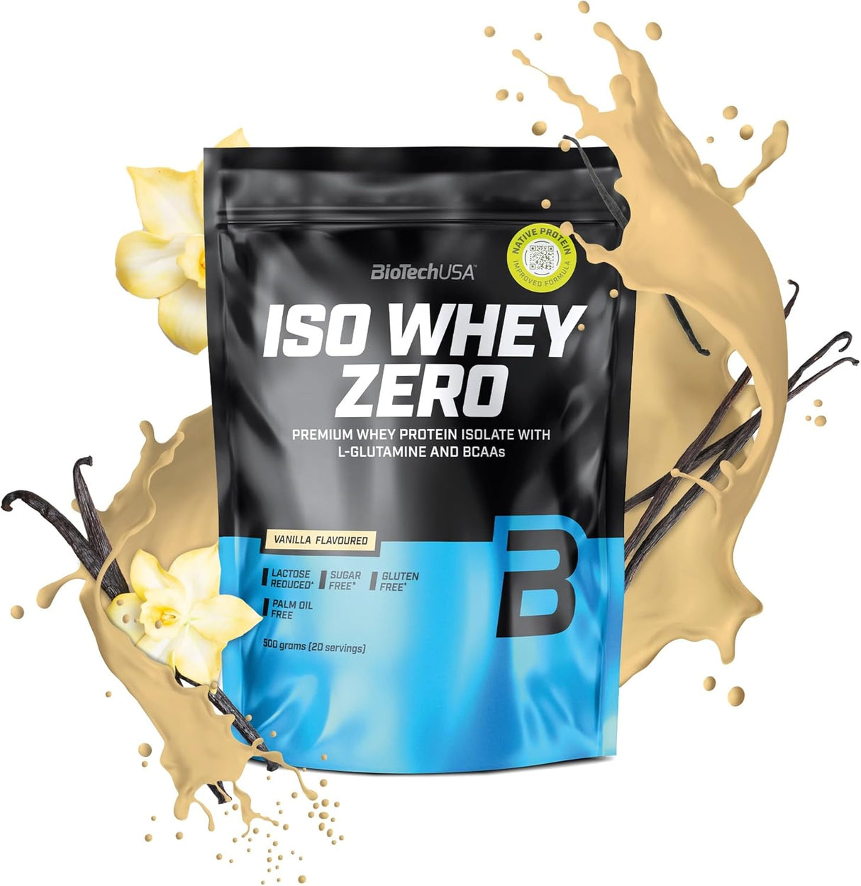 BioTechUSA Iso Whey Zero - Premium Proteinski Prašak sa 25g Proteina po Serviranju