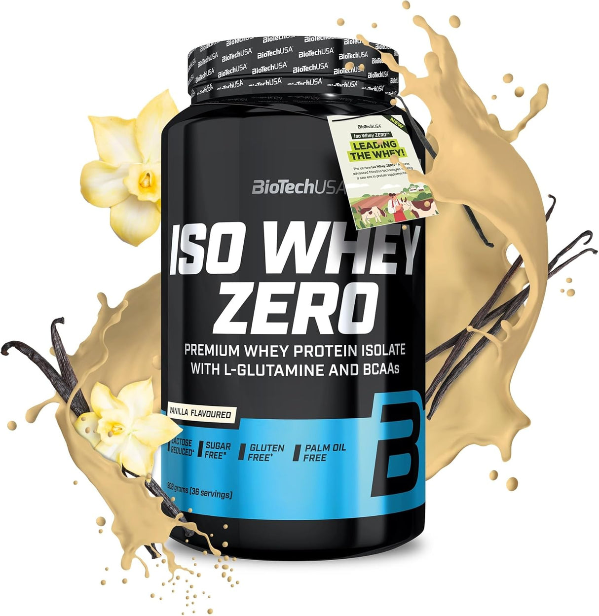 BioTechUSA Iso Whey Zero - Premium Proteinski Prašak sa 25g Proteina po Serviranju