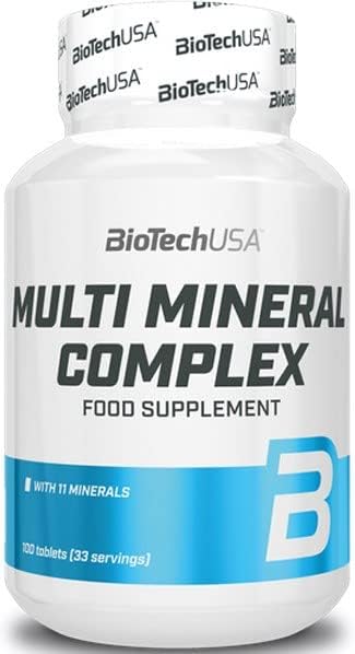BioTechUSA Multi Mineral Complex – 10 Minerala za Optimalnu Funkciju Organizma