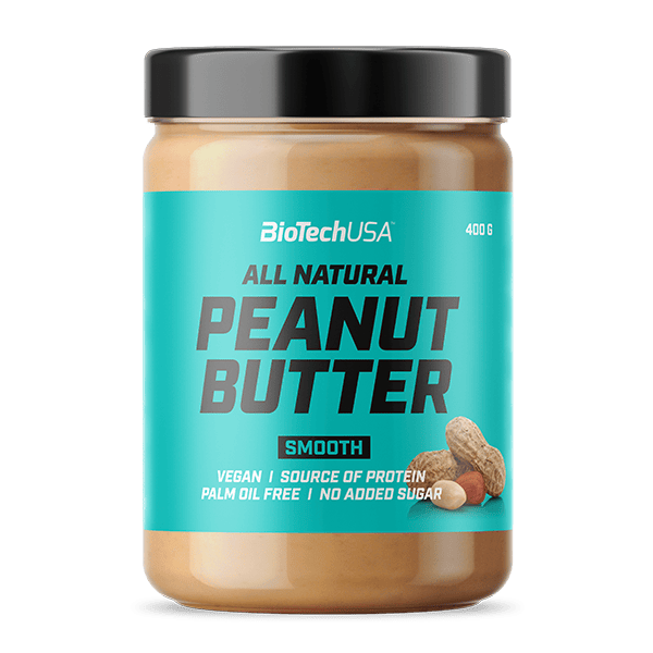 BioTechUSA Peanut Butter smooth puter od kikirikija – 400 g