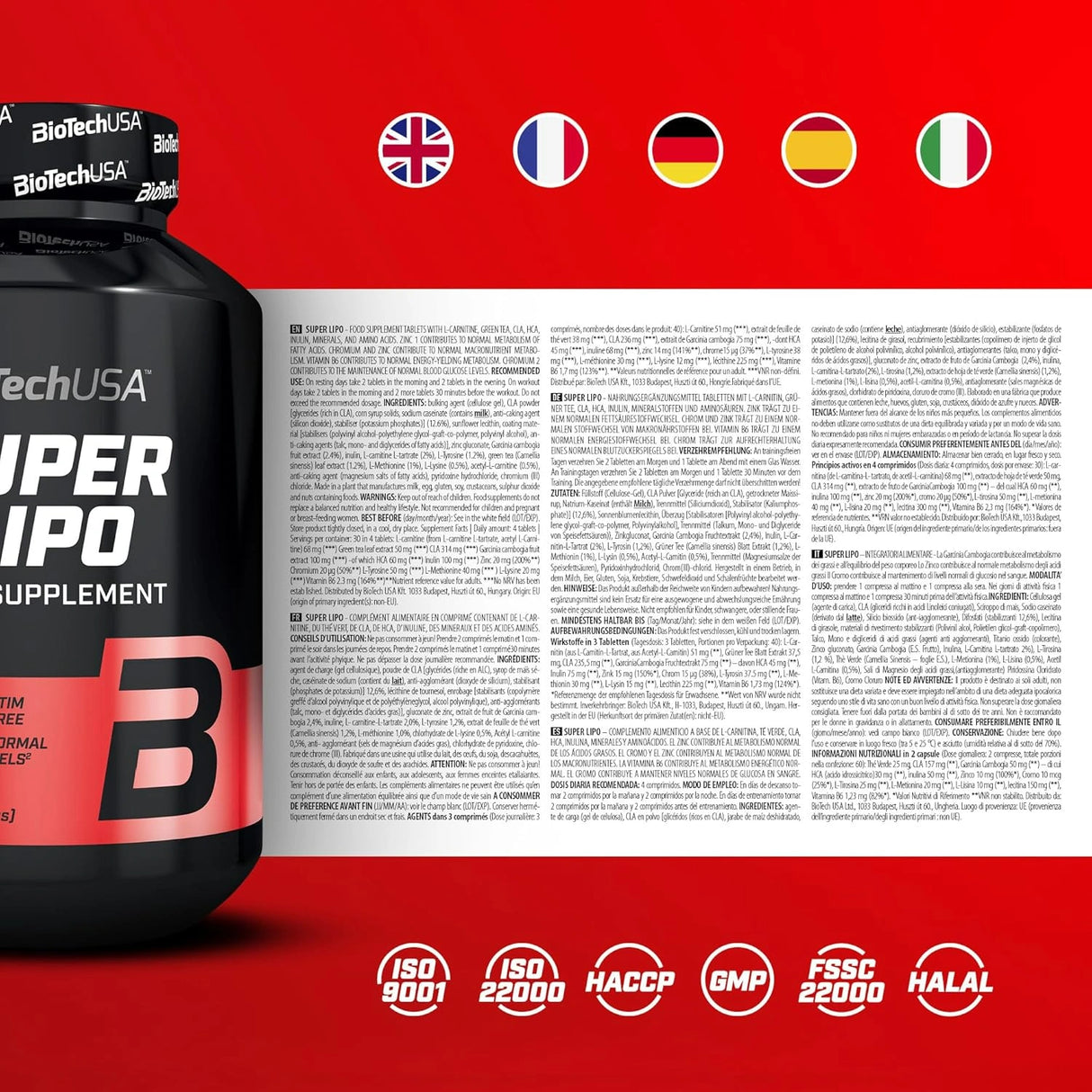 BioTechUSA Super Burner – Kompleks za metabolizam masti bez kofeina