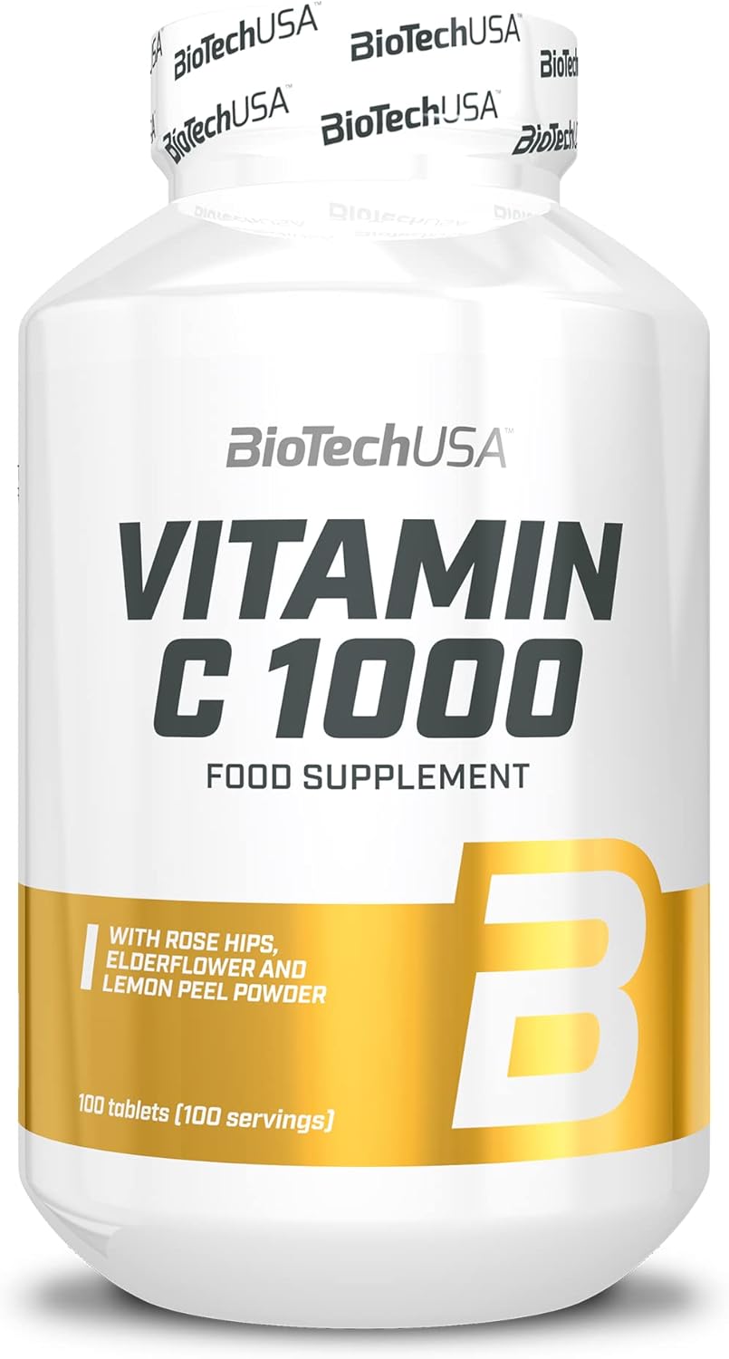 BioTechUSA Vitamin C 1000 + Bioflavonoidi – 100 Tableta za Imunitet