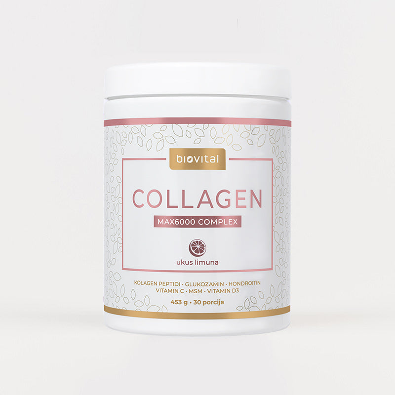 Biovital BioActive Collagen Max6000 Complex – Kolagen Napitak Za Zglobove, Kožu i Kosti