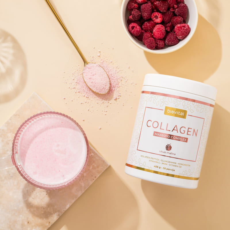 Biovital BioActive Collagen Max6000 Complex – Kolagen Napitak Za Zglobove, Kožu i Kosti