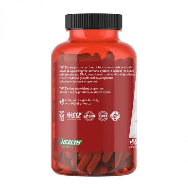 THE Nutrition THE Zinc 60 Kapsula – Podrška Imunitetu i Zdravlju Kože - Dobrobit