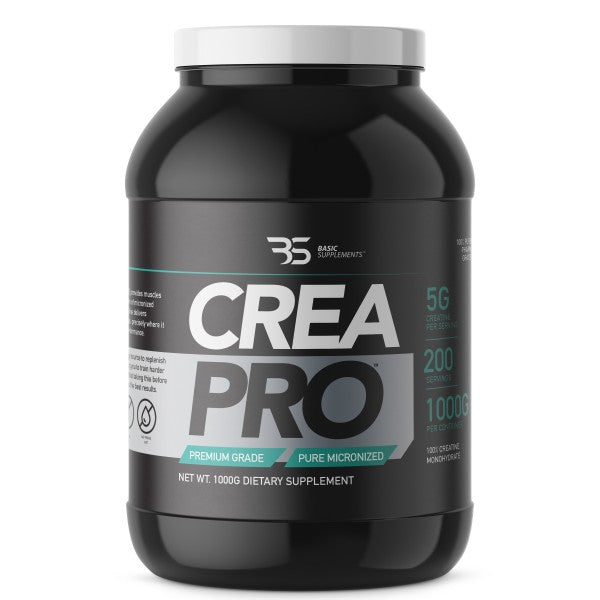Basic Supplements CREA PRO – Mikronizovani Kreatin za Snagu i Izdržljivost