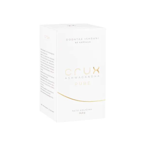 Crux Ashwagandha, 60 Kapsula – Prirodna Ravnoteža Uma i Tela