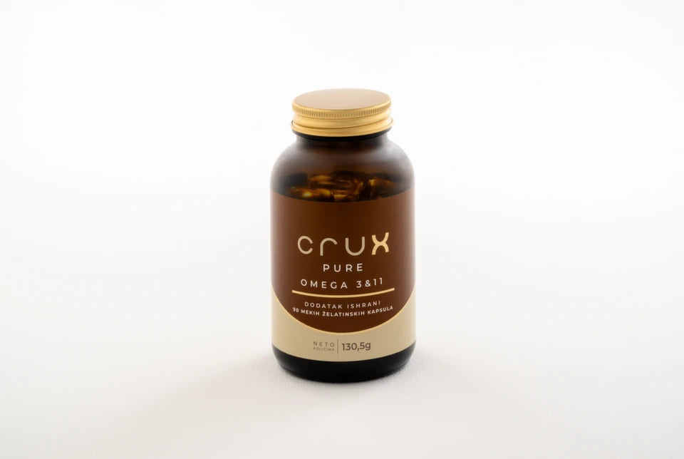 Crux Pure Omega 3 + 11 – Čisto Norveško Ulje Za Srce, Mozak i Vid