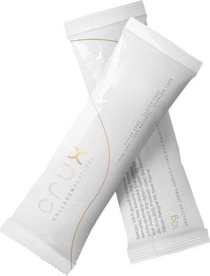 Crux Pure Collagen Peptide, 30 Kesica – Goveđi Kolagen Za Zglobove, Kožu i Kosu
