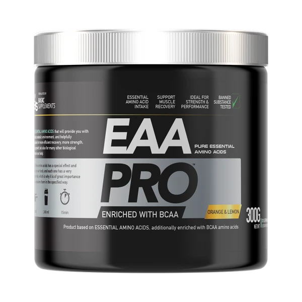 Basic Supplements EAA PRO 300g – Esencijalne Aminokiseline za Mišićni Oporavak
