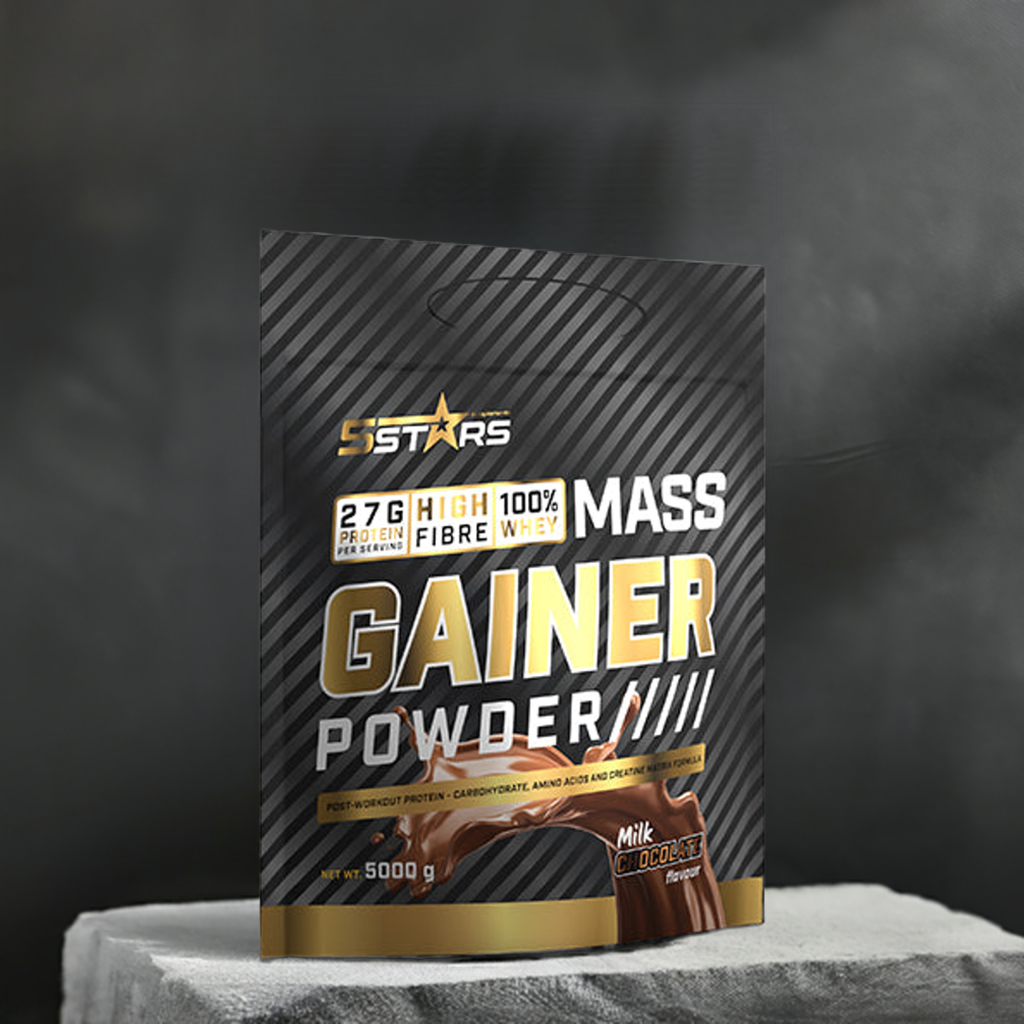 5 Stars Mass Gainer 5000g – Za Brži Rast Mišićne Mase
