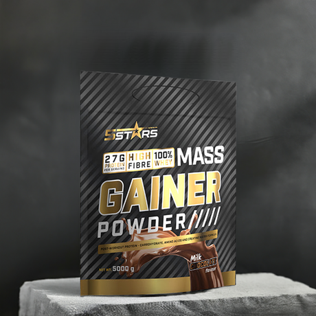 5 Stars Mass Gainer 5000g – Za Brži Rast Mišićne Mase