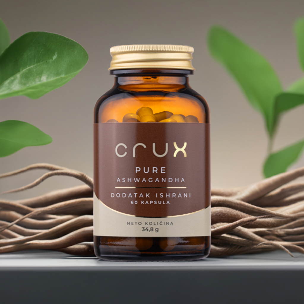 Crux Ashwagandha, 60 Kapsula – Prirodna Ravnoteža Uma i Tela