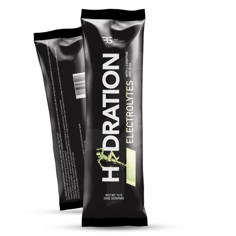 Basic Supplements HYDRATION – Elektroliti za Energiju i Oporavak, 16g, Kivi - Dobrobit