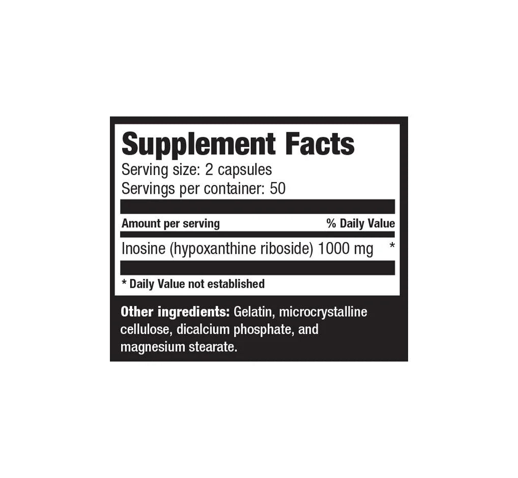 Ultimate Nutrition Inosine - Podrška Za Energiju Tokom Intenzivnog Treninga