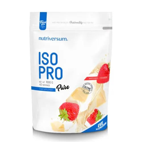 Nutriversum ISO Pro 1000g, 40 Porcija - Visoko Kvalitetni Izolat Proteina Surutke