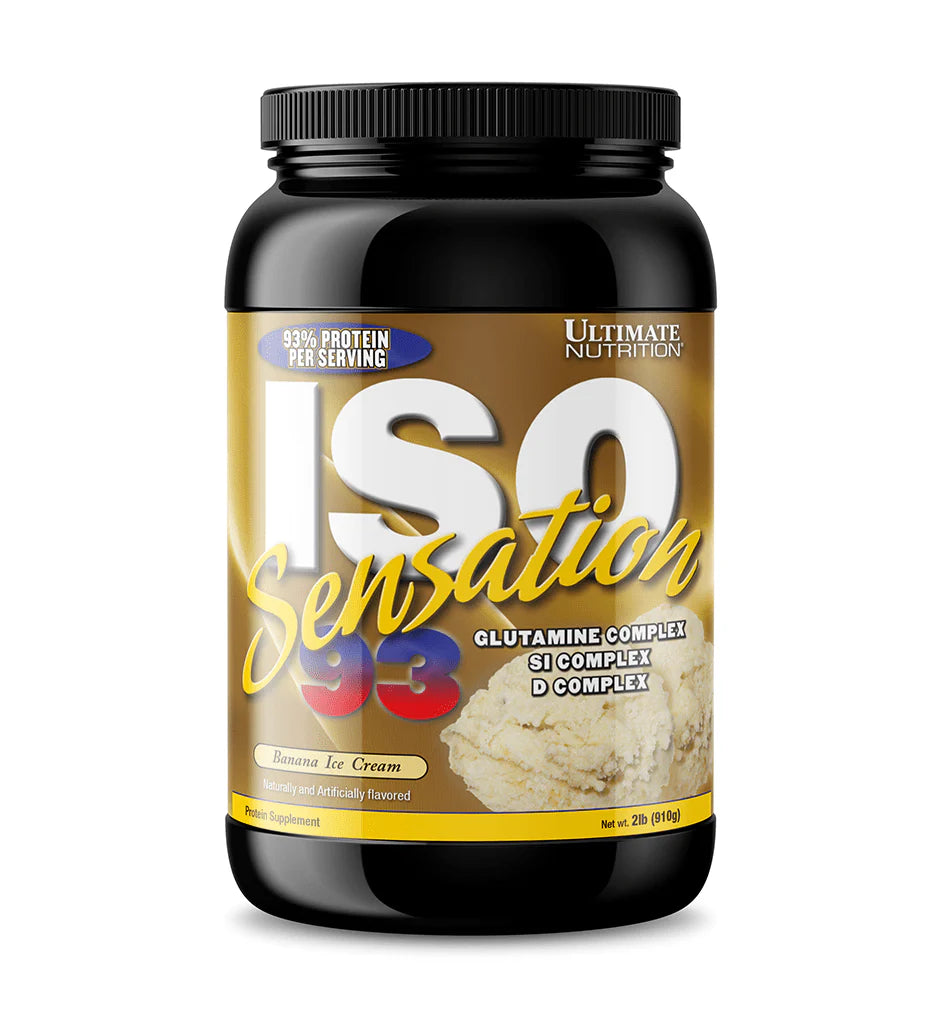 Ultimate Nutrition ISO Sensation 93 - Najčistiji Protein Za Maksimalne Rezultate