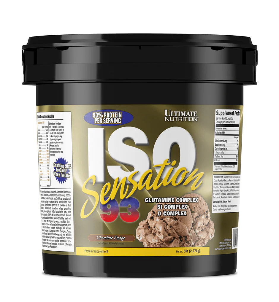 Ultimate Nutrition ISO Sensation 93 - Najčistiji Protein Za Maksimalne Rezultate