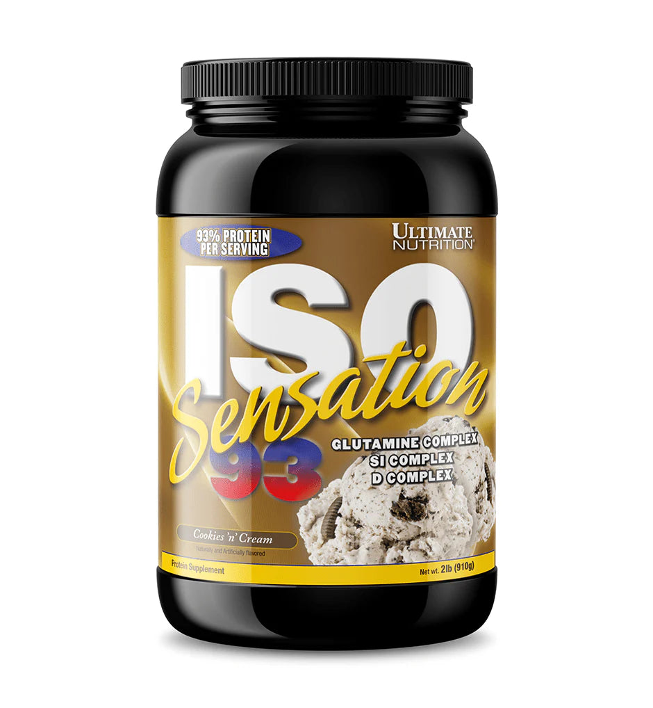 Ultimate Nutrition ISO Sensation 93 - Najčistiji Protein Za Maksimalne Rezultate