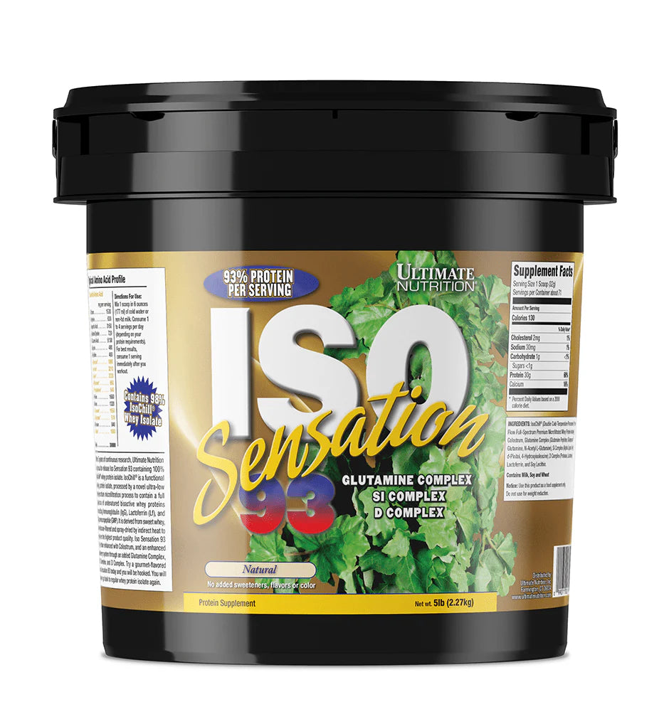 Ultimate Nutrition ISO Sensation 93 - Najčistiji Protein Za Maksimalne Rezultate