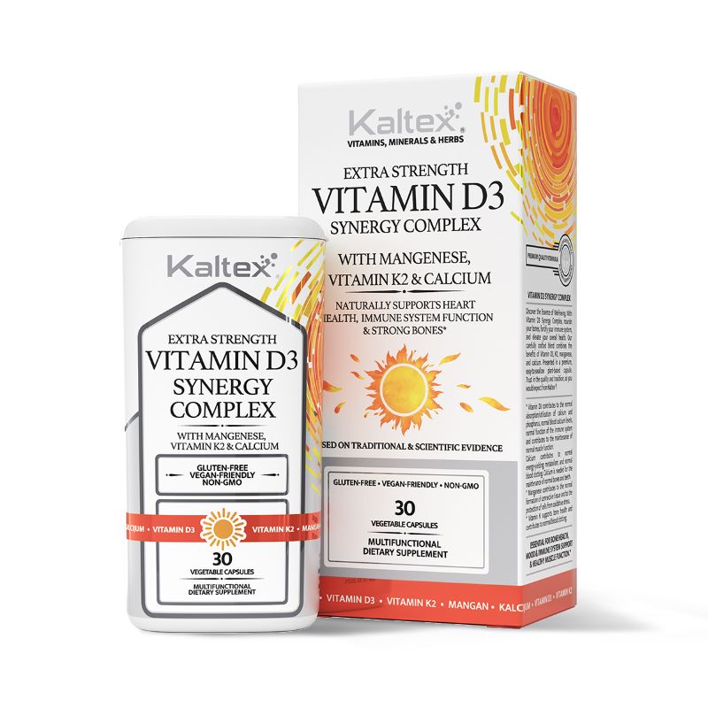 Kaltex Vitamin D3 Synergy Complex – Kompleksna Podrška Kostima i Imunitetu