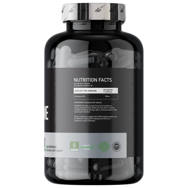 Basic Supplements Koenzim Q10 100mg – Podrška Energiji i Zdravlju Srca