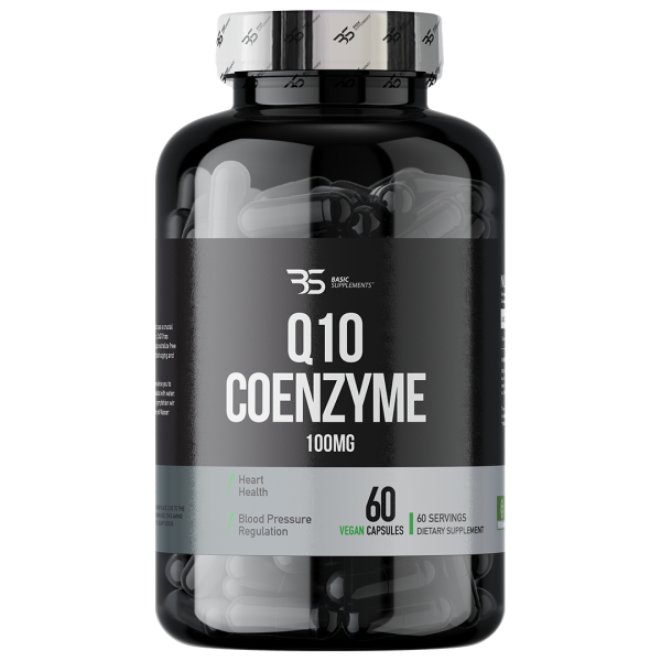 Basic Supplements Koenzim Q10 100mg – Podrška Energiji i Zdravlju Srca
