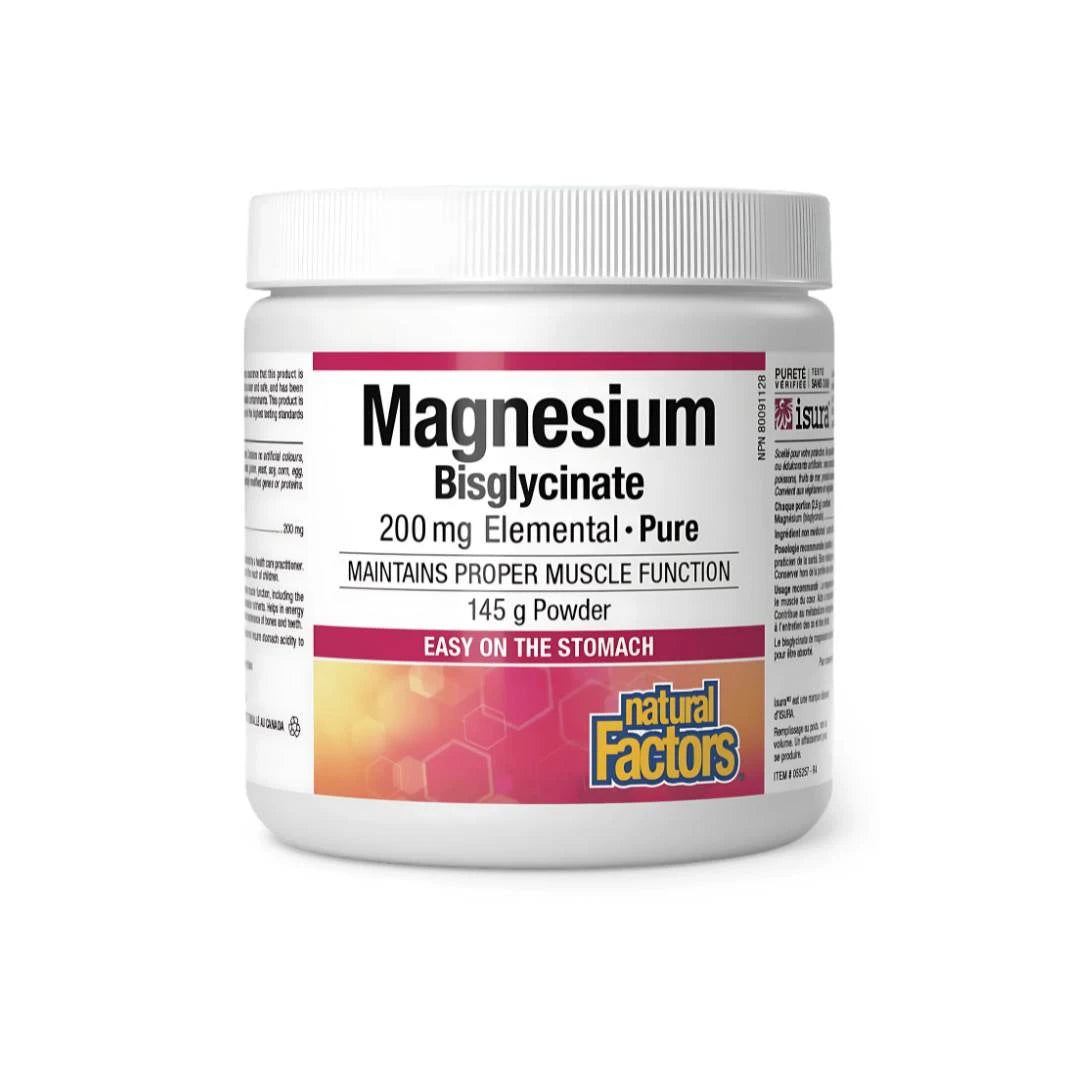 Natural Factors Magnesium Bisglycinate Pure 200 mg – visoka apsorpcija - Dobrobit