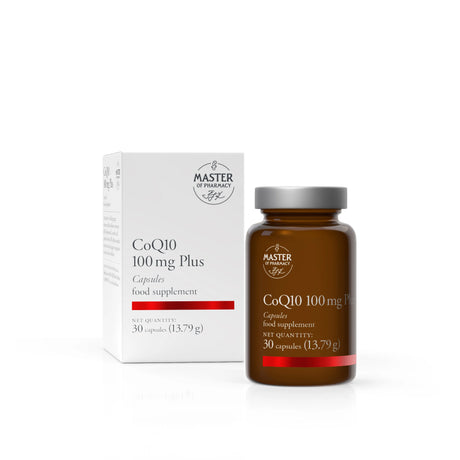 Master of Pharmacy CoQ10 100mg – Za Zdravlje Srca i Kardiovaskularni Sistem