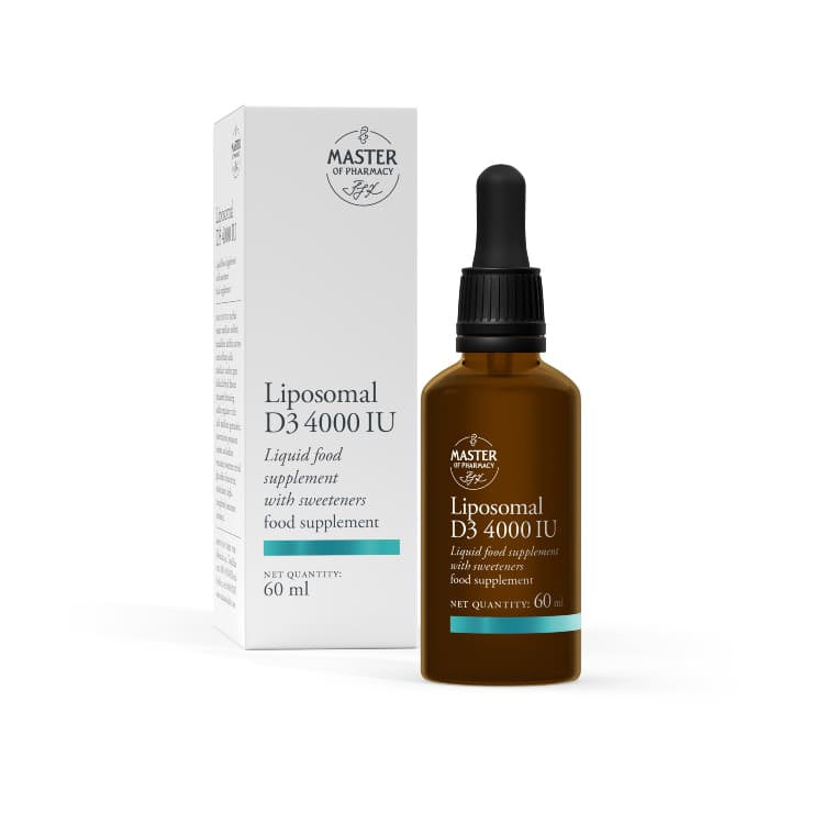 Master of Pharmacy Liposomalni Vitamin D3 4000IU 60ml